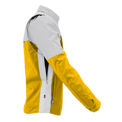 SoftShell Reflective Yellow Eclipse Winter Jacket for Men - with Pads