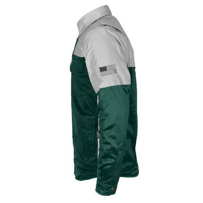 Ultra Reflective Shirt - Dark Green Eclipse with Pads