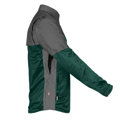 Ultra Reflective Shirt - Dark Green Nebula with Pads