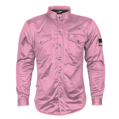 Ultra Protective Shirt - Light Pink Solid with Pads