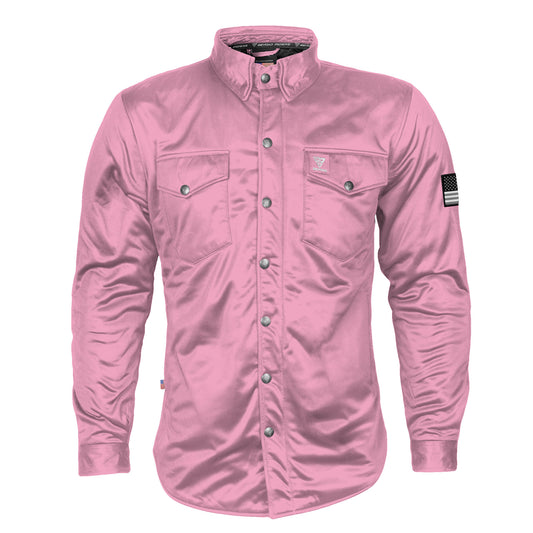 Ultra Protective Shirt - Light Pink Solid with Pads