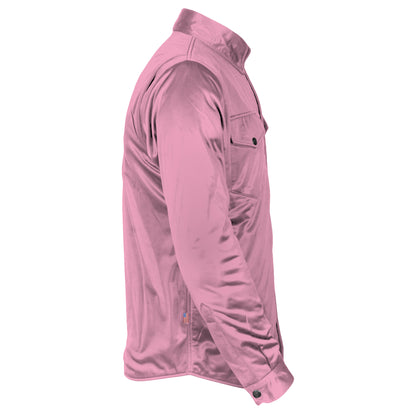 Ultra Protective Shirt - Light Pink Solid with Pads