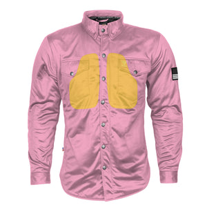 Ultra Protective Shirt - Light Pink Solid with Pads
