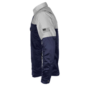 Ultra Reflective Shirt - Navy Blue Eclipse with Pads