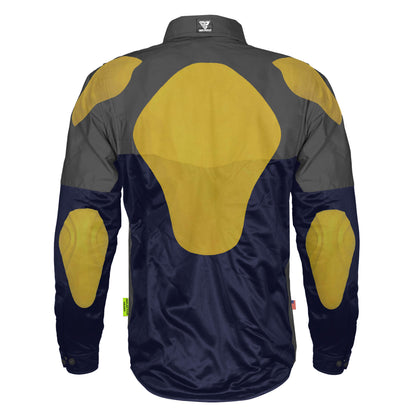 Ultra Reflective Shirt - Navy Blue Nebula with Pads