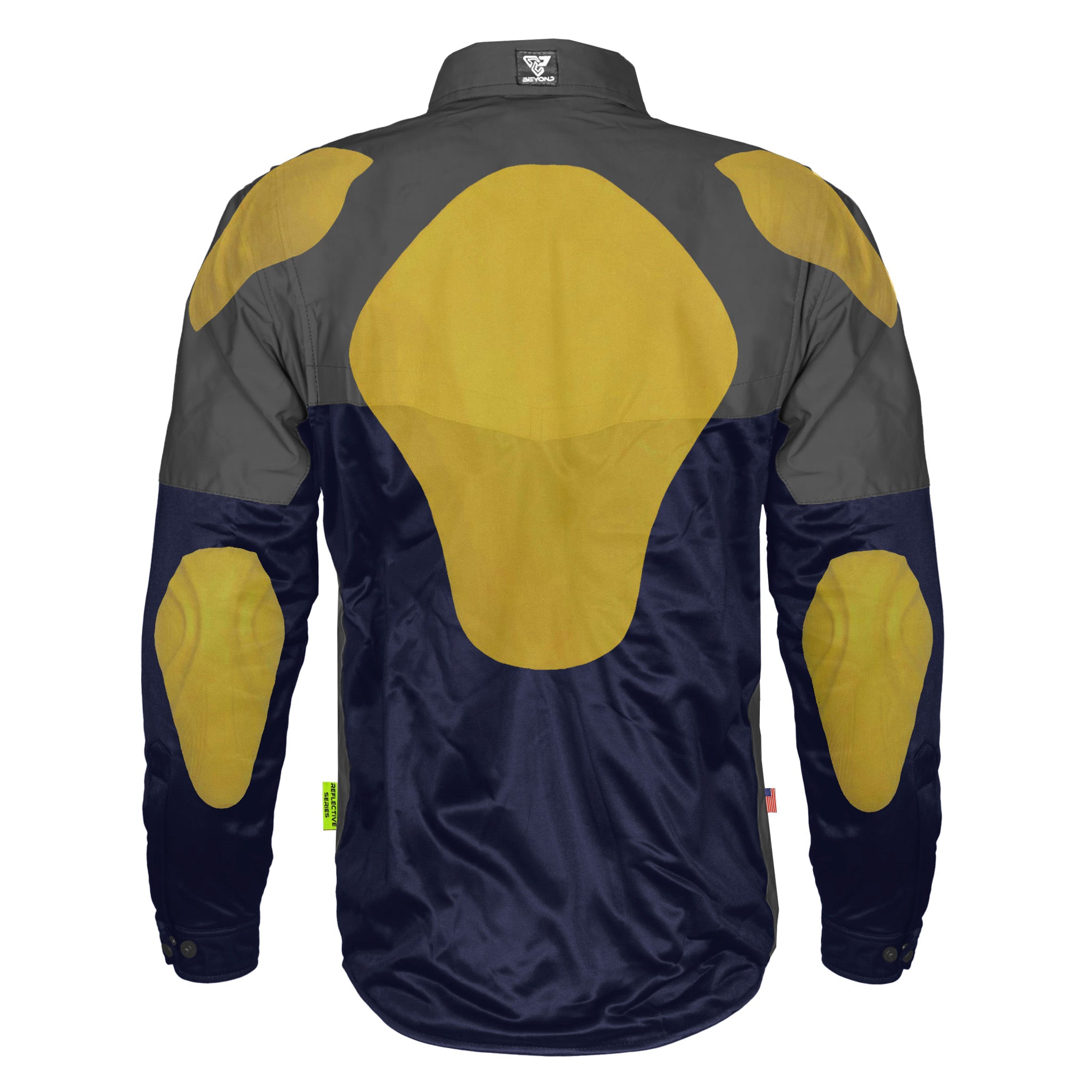 Ultra Reflective Shirt - Navy Blue Nebula with Pads