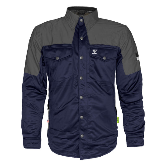 Ultra Reflective Shirt - Navy Blue Nebula with Pads