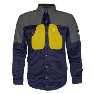 Ultra Reflective Shirt - Navy Blue Nebula with Pads