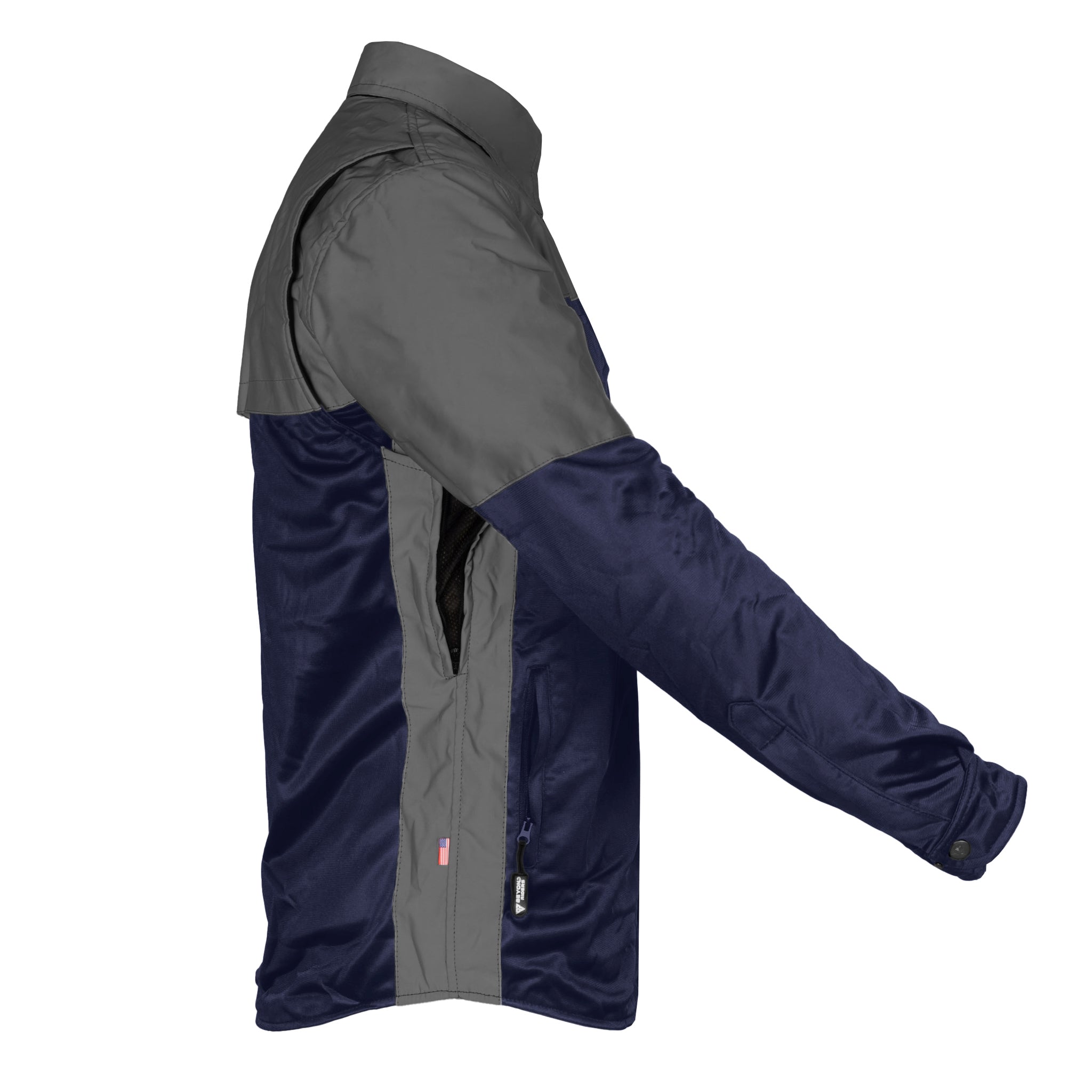 Ultra Reflective Shirt - Navy Blue Nebula with Pads