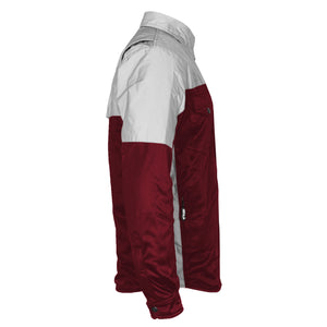 Ultra Reflective Shirt - Red Maroon Eclipse with Pads