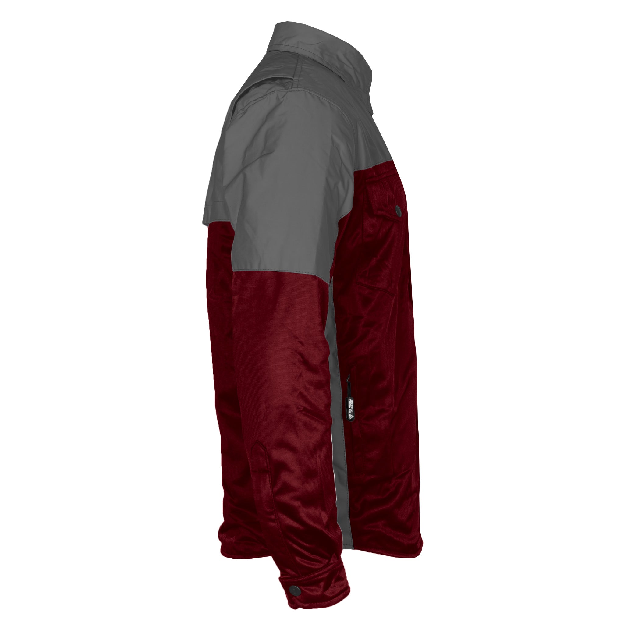Ultra Reflective Shirt - Red Maroon Nebula with Pads