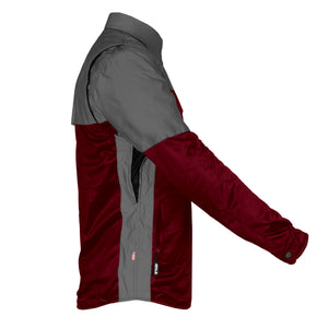 Ultra Reflective Shirt - Red Maroon Nebula with Pads