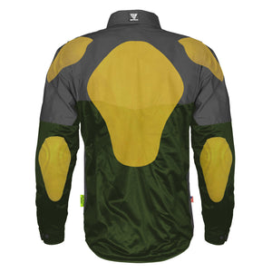Ultra Reflective Shirt - Army Green Nebula with Pads
