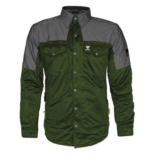 Ultra Reflective Shirt - Army Green Nebula with Pads