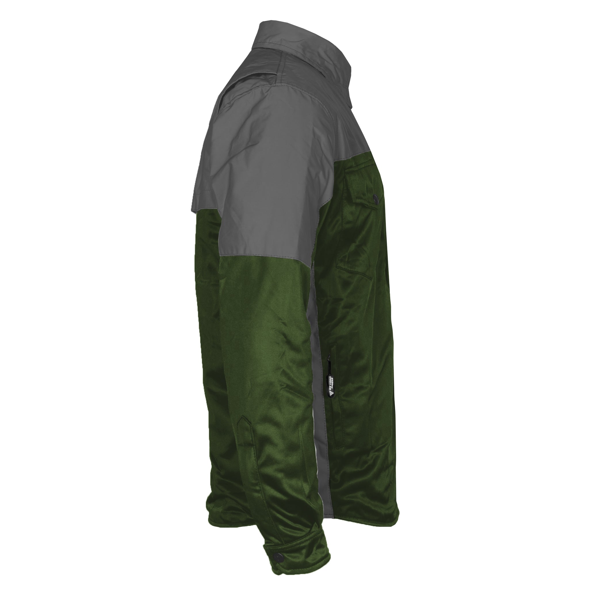 Ultra Reflective Shirt - Army Green Nebula with Pads