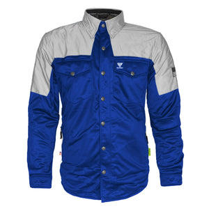 Ultra Reflective Shirt - Blue Eclipse with Pads