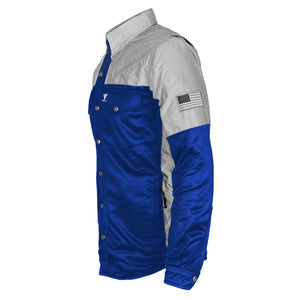 Ultra Reflective Shirt - Blue Eclipse with Pads