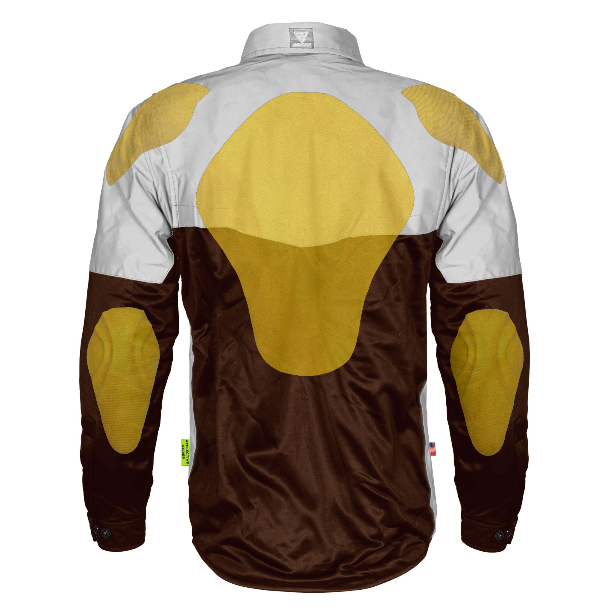 Ultra Reflective Shirt - Brown Eclipse with Pads