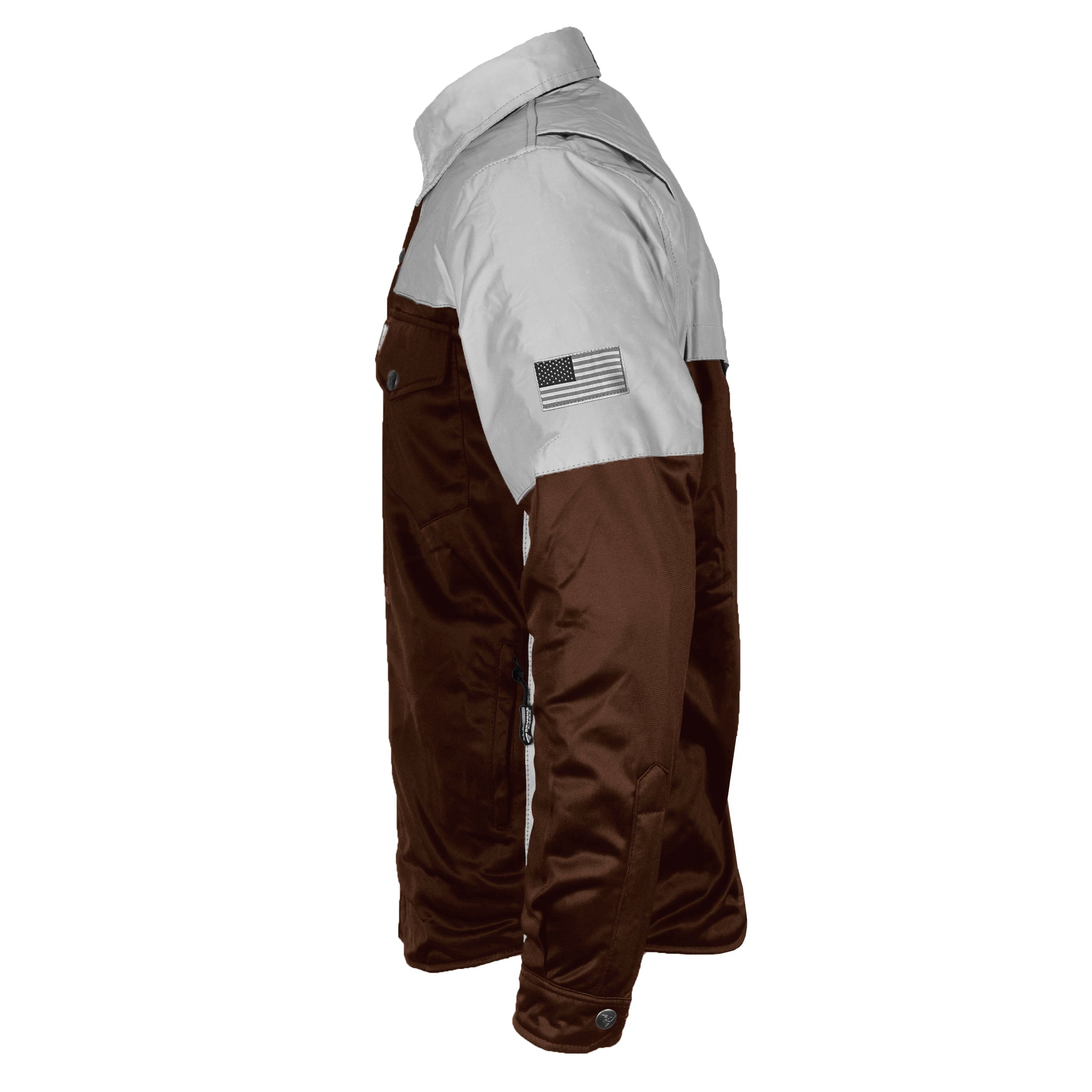Ultra Reflective Shirt - Brown Eclipse with Pads