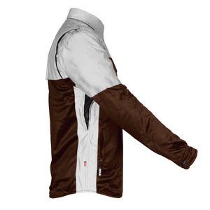 Ultra Reflective Shirt - Brown Eclipse with Pads