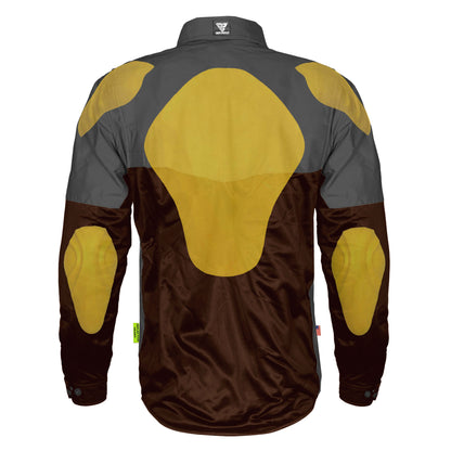Ultra Reflective Shirt - Brown Nebula with Pads