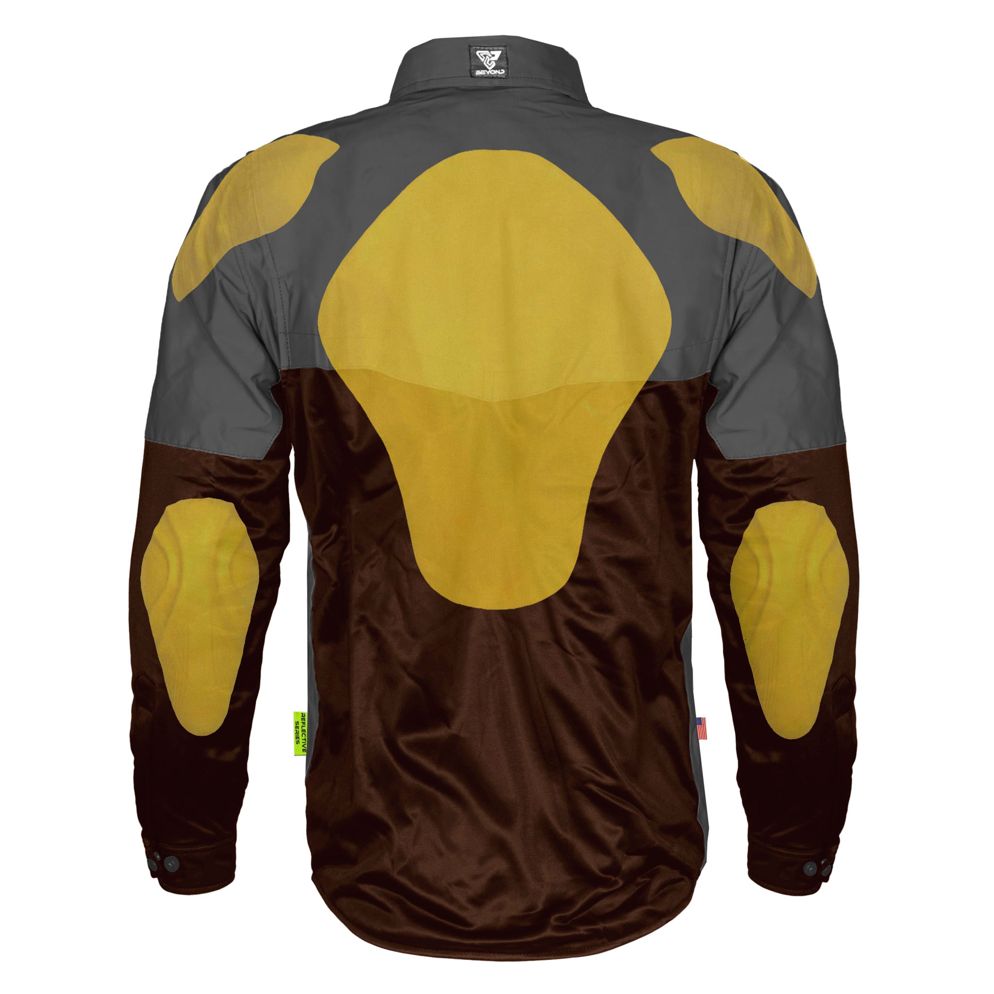Ultra Reflective Shirt - Brown Nebula with Pads