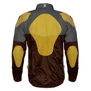 Ultra Reflective Shirt - Brown Nebula with Pads