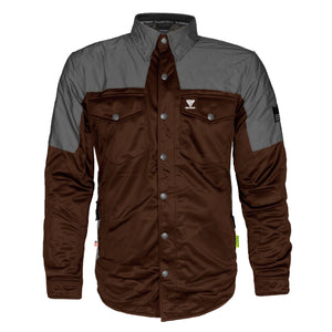 Ultra Reflective Shirt - Brown Nebula with Pads