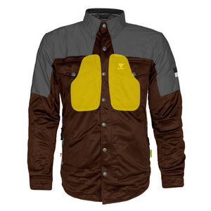 Ultra Reflective Shirt - Brown Nebula with Pads
