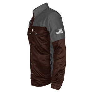 Ultra Reflective Shirt - Brown Nebula with Pads