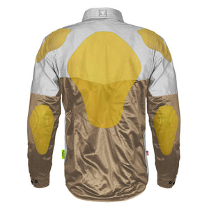 Ultra Reflective Shirt - Camel Eclipse with Pads