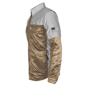 Ultra Reflective Shirt - Camel Eclipse with Pads