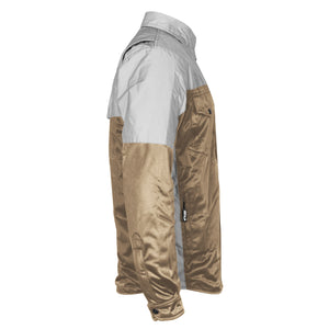 Ultra Reflective Shirt - Camel Eclipse with Pads
