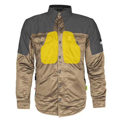 Ultra Reflective Shirt - Camel Nebula with Pads