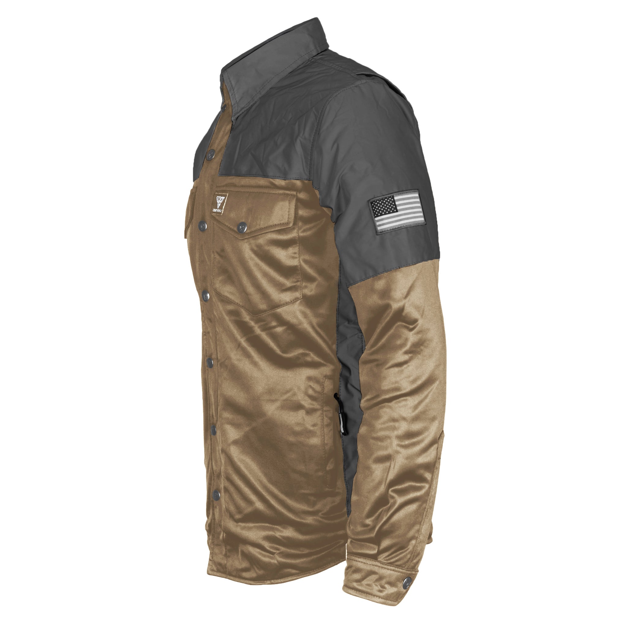 Ultra Reflective Shirt - Camel Nebula with Pads