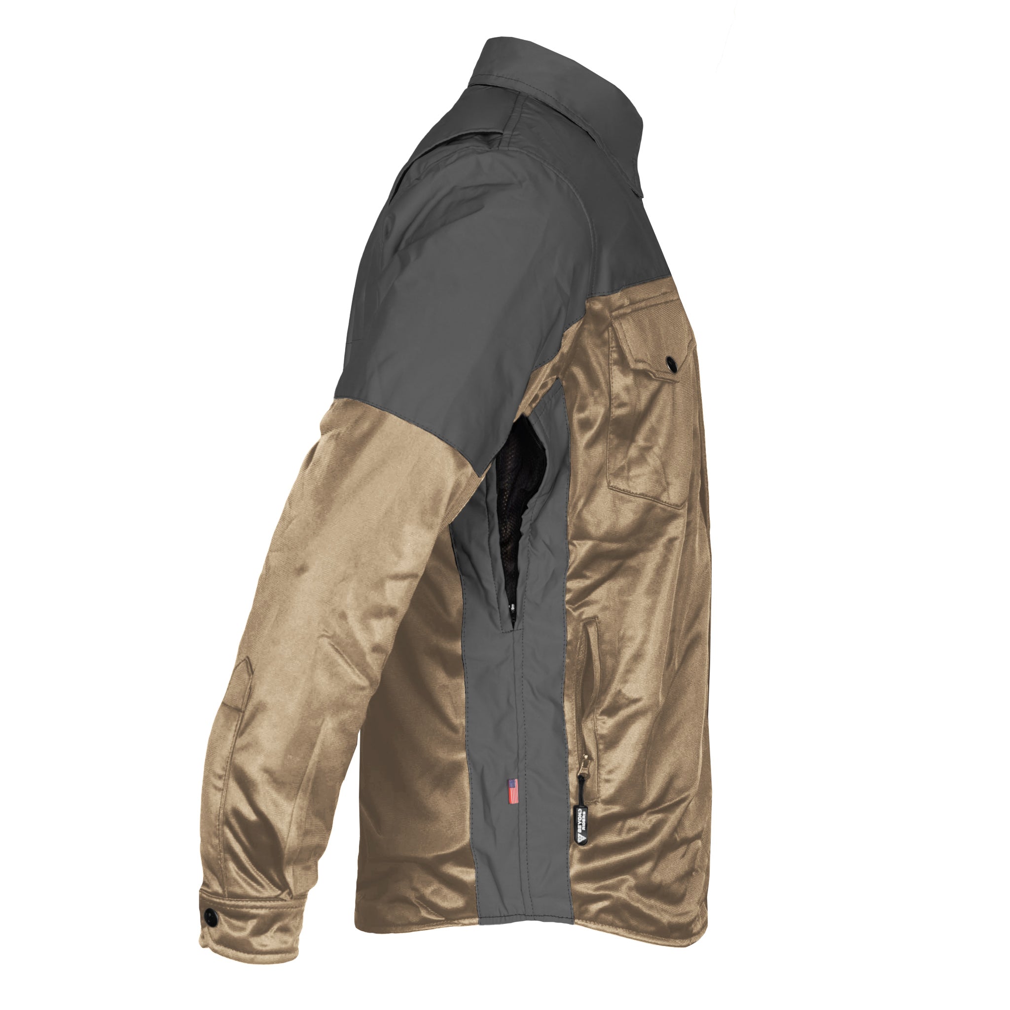 Ultra Reflective Shirt - Camel Nebula with Pads
