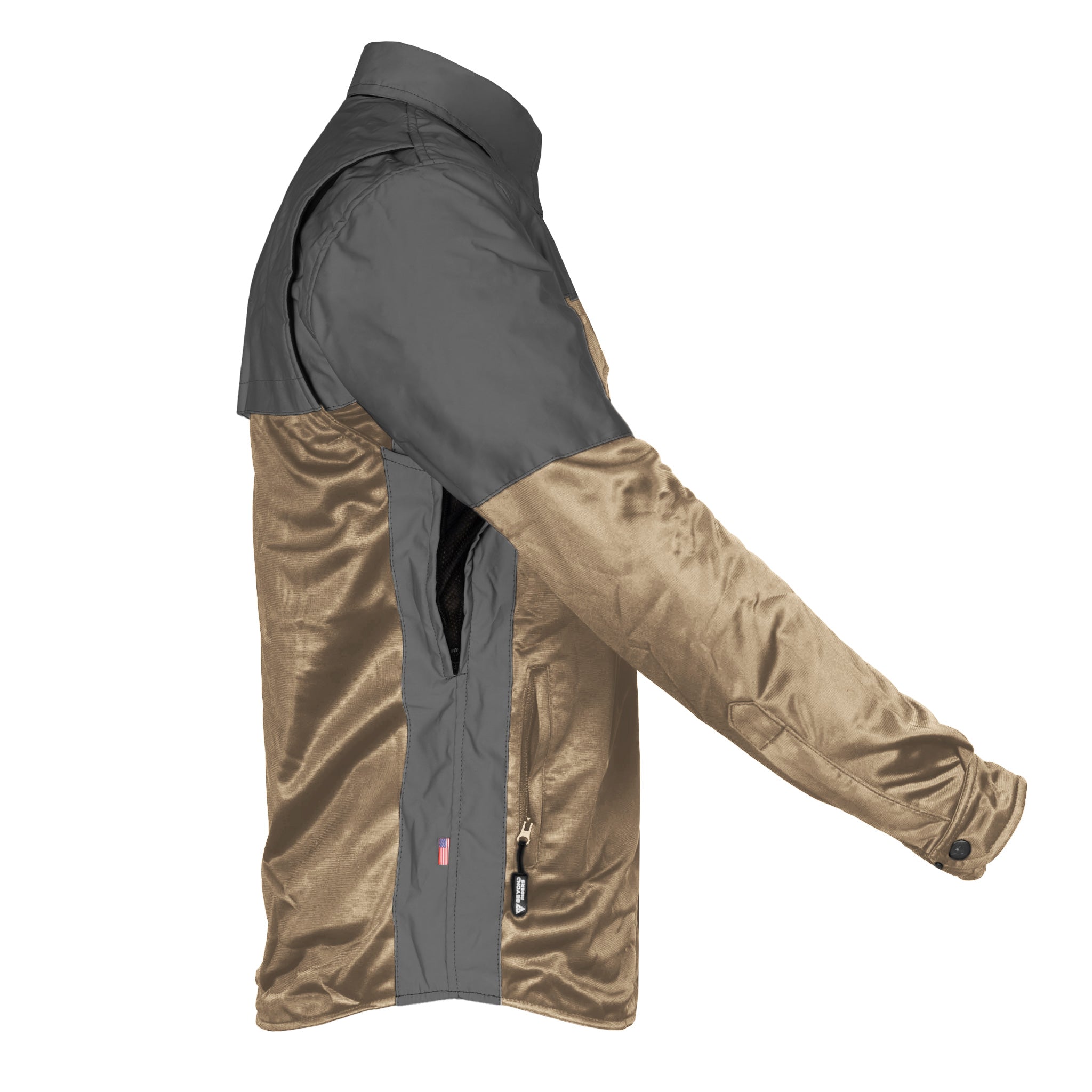 Ultra Reflective Shirt - Camel Nebula with Pads