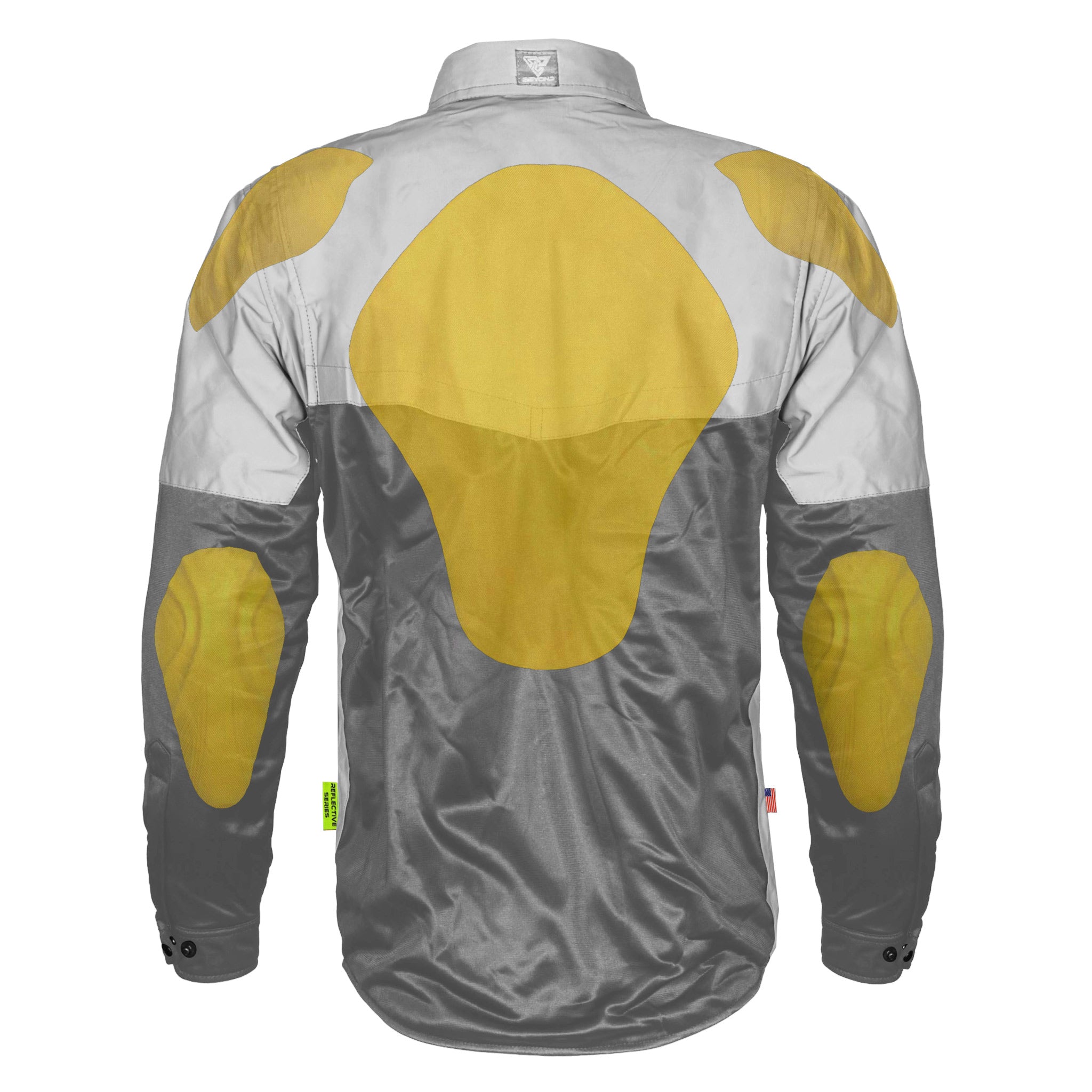 Ultra Reflective Shirt - Dark Grey Eclipse with Pads
