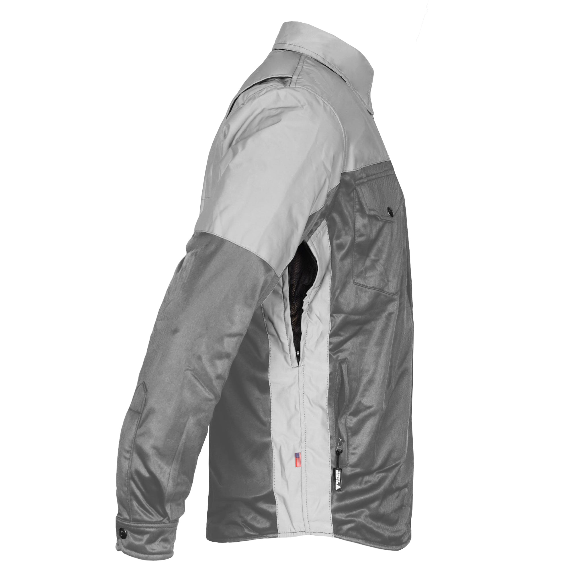 Ultra Reflective Shirt - Dark Grey Eclipse with Pads