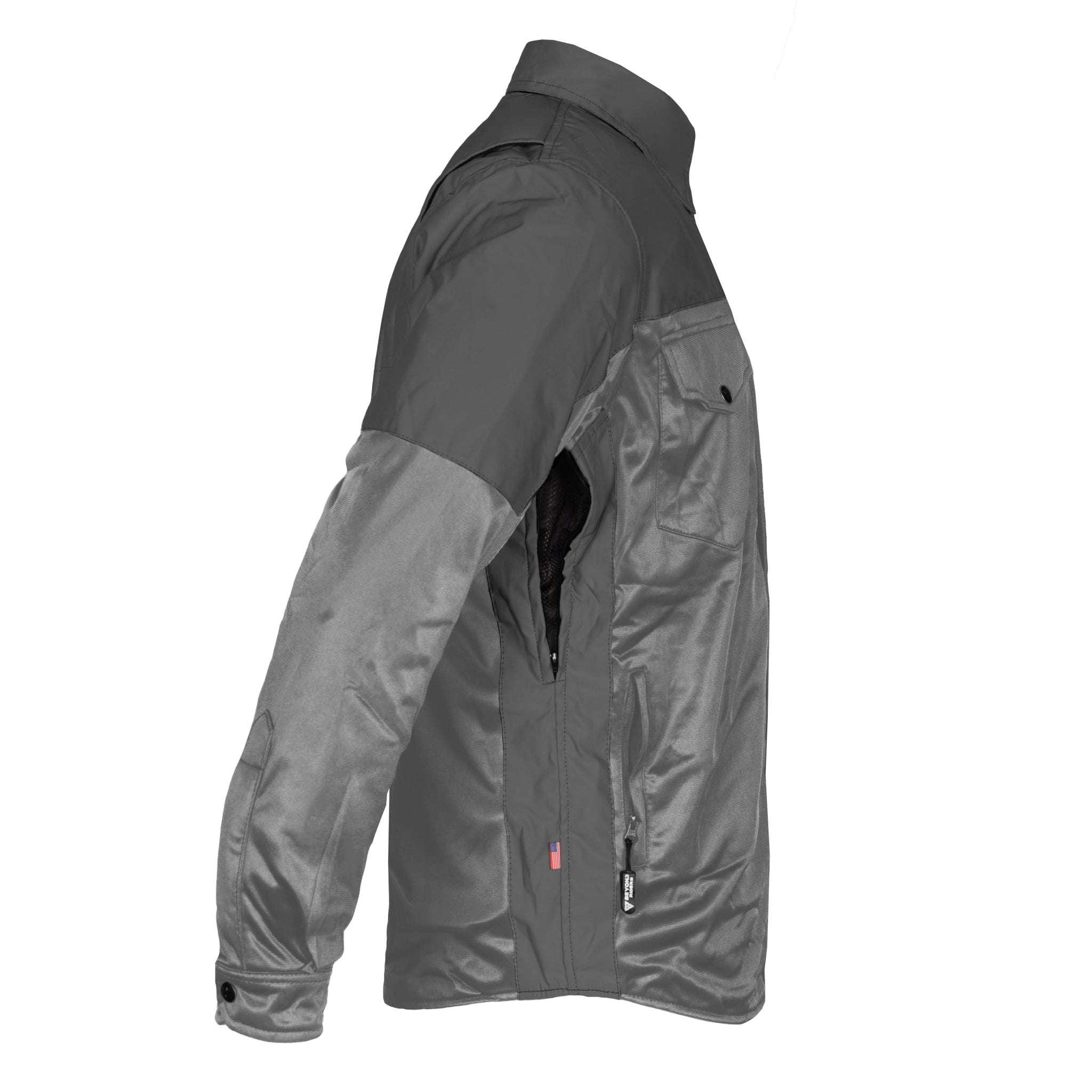 Ultra Reflective Shirt - Dark Grey Nebula with Pads