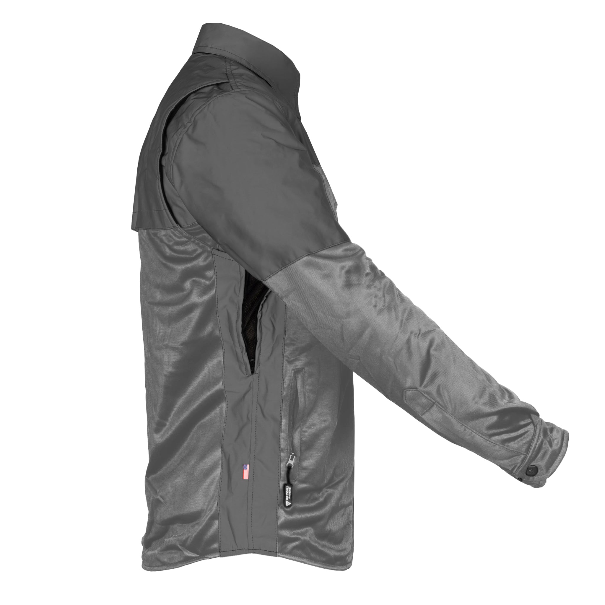 Ultra Reflective Shirt - Dark Grey Nebula with Pads