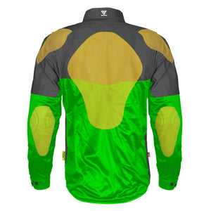 Ultra Reflective Shirt - Green Nebula with Pads