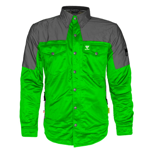 Ultra Reflective Shirt - Green Nebula with Pads