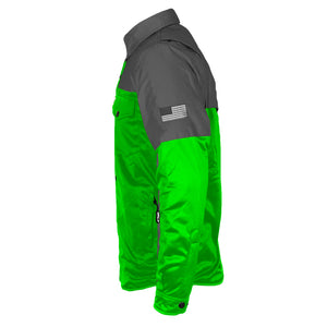 Ultra Reflective Shirt - Green Nebula with Pads