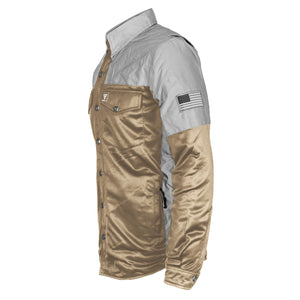 Ultra Reflective Shirt - Khaki Eclipse with Pads