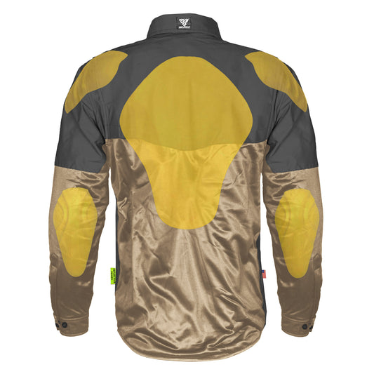Ultra Reflective Shirt - Khaki Nebula with Pads