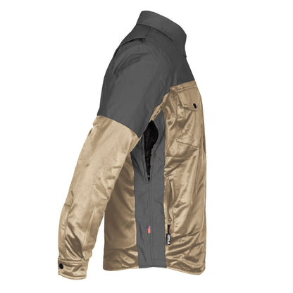 Ultra Reflective Shirt - Khaki Nebula with Pads