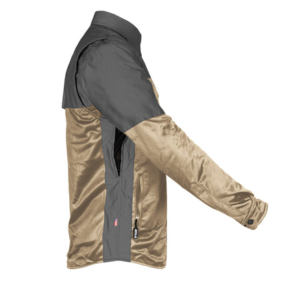 Ultra Reflective Shirt - Khaki Nebula with Pads