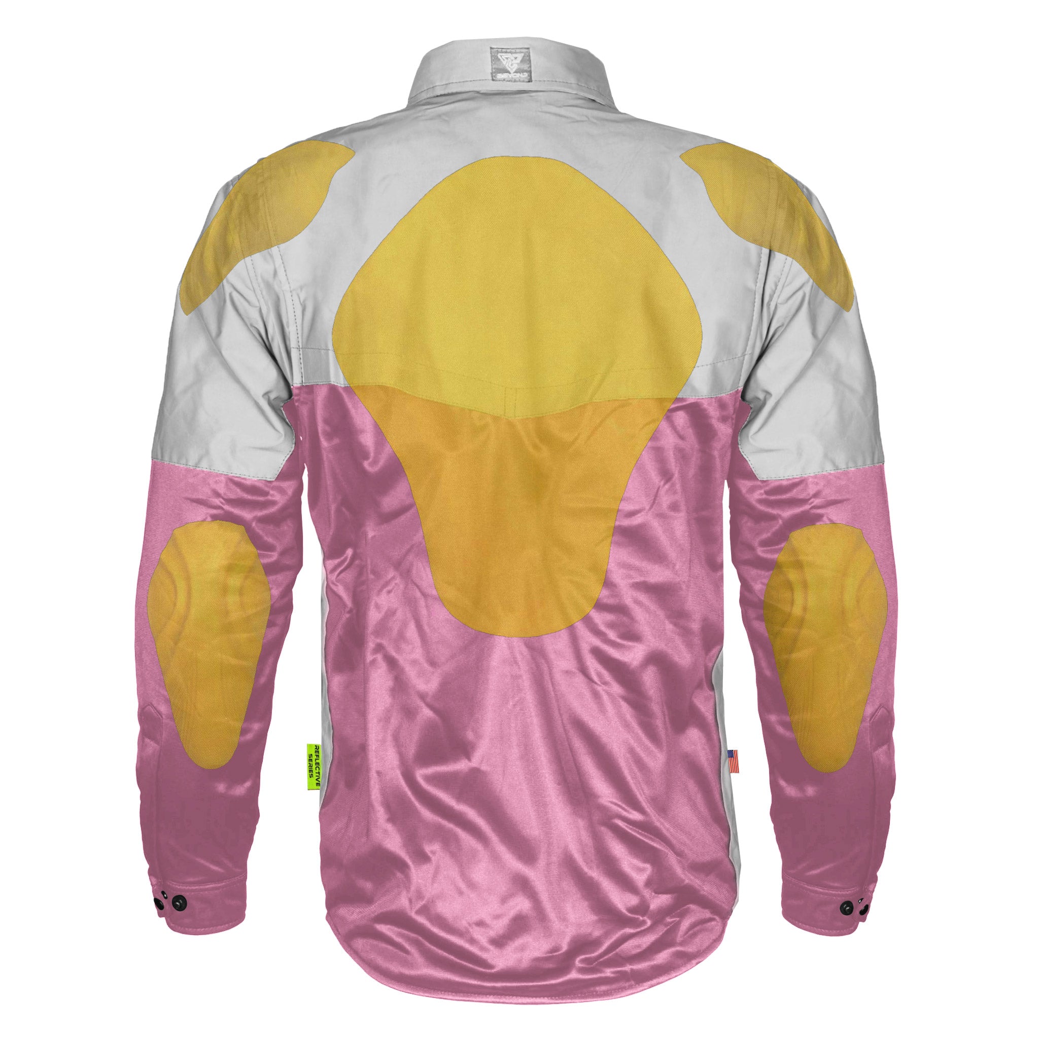 Ultra Reflective Shirt - Light Pink Eclipse with Pads
