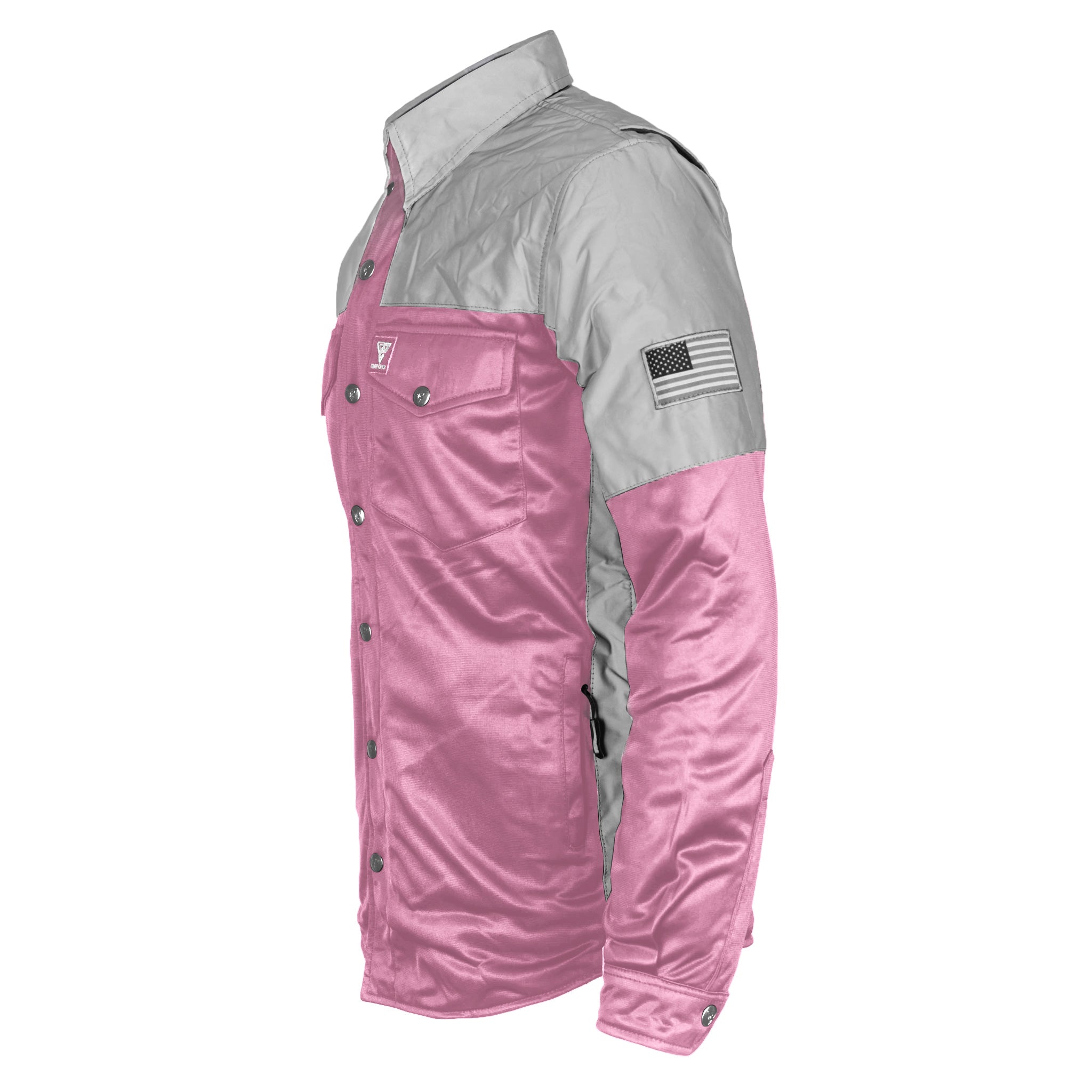 Ultra Reflective Shirt - Light Pink Eclipse with Pads